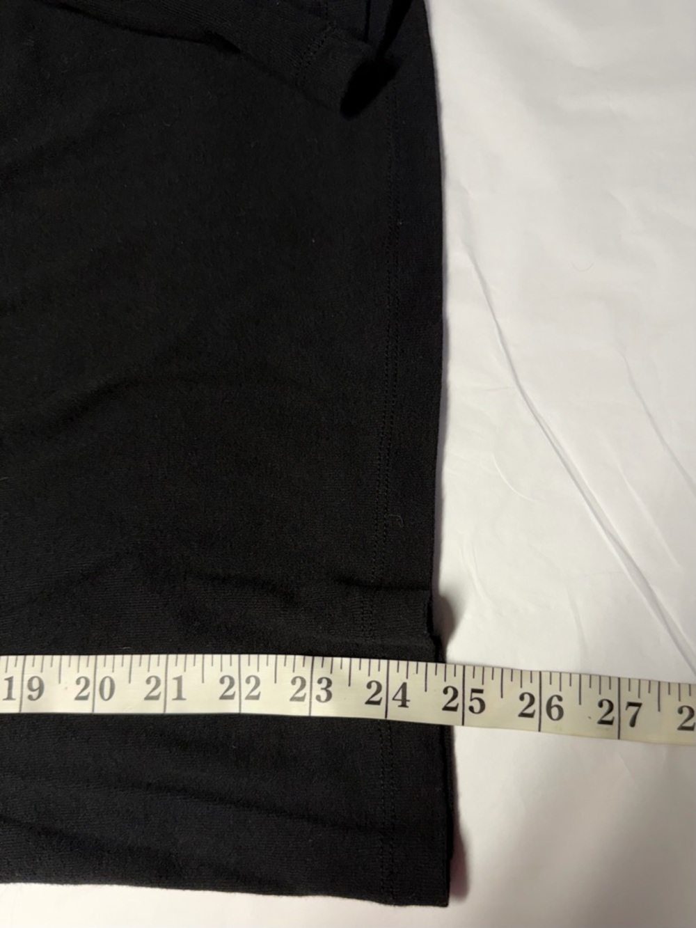 Bella Canvas Black Tee Rhinestone Logo Fitted T-Shirt Size L NWOT - Picture 7 of 7
